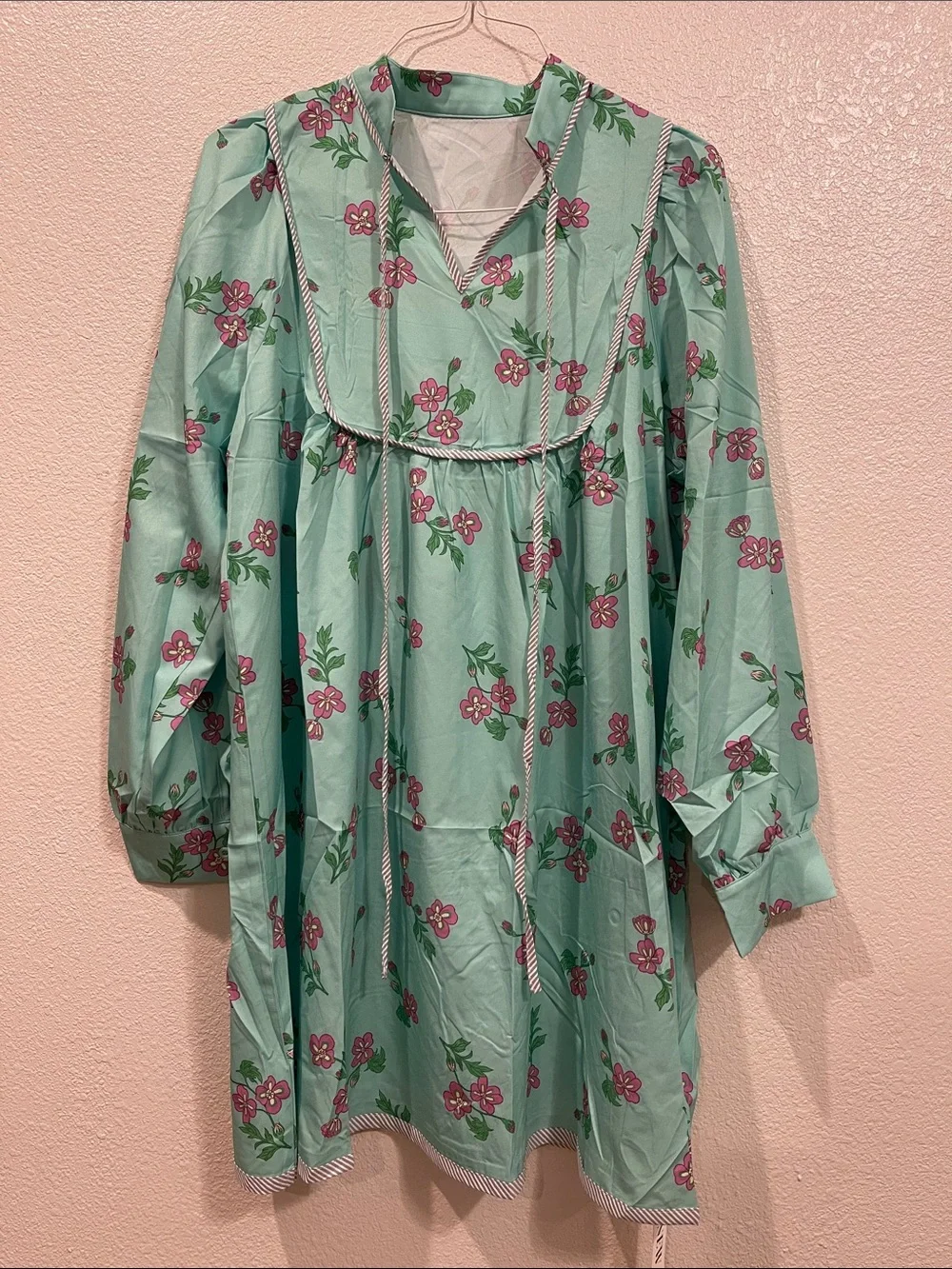 mint green casual dress Dresses | Floral Summer mint green dress for wedding guest